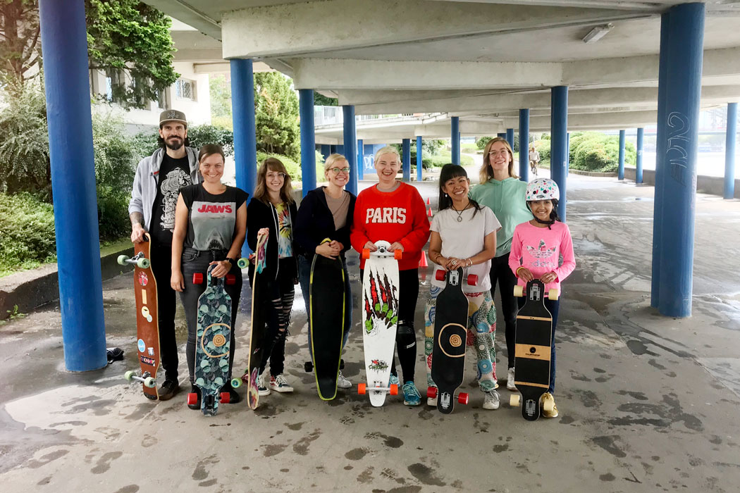 Anfängerkurs Longboard