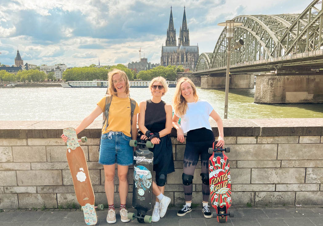 Longboard Kölner Dom