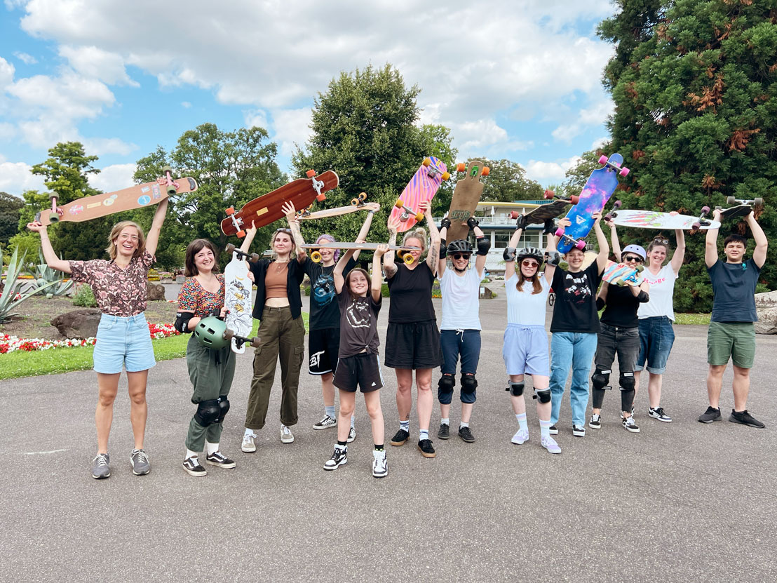 Longboard Anfänger Kurs